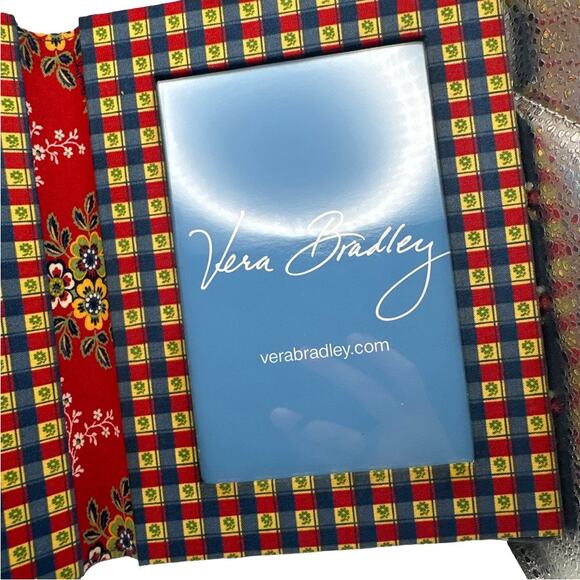 NWOT VERA BRADLEY Quilted Cotton Picture Frame - Picture 5 of 7